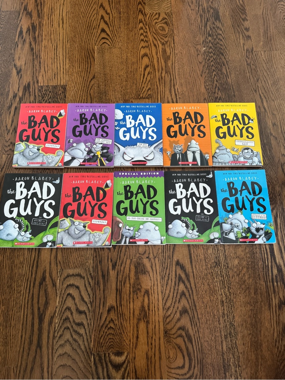 The Bad Guys Kids Book Set - Multi-Color Covers by